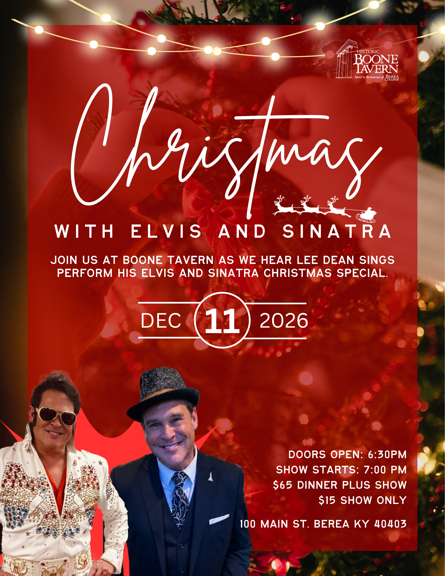 Elvis & Sinatra Christmas Spectacular (Plus Reindeer Games!)